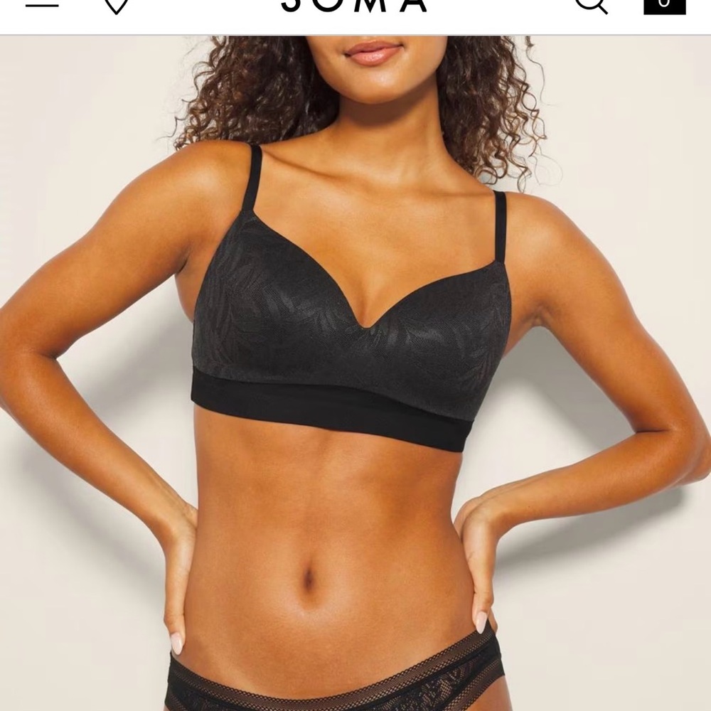 NWT Soma embliss wireless bra RETAILS $59